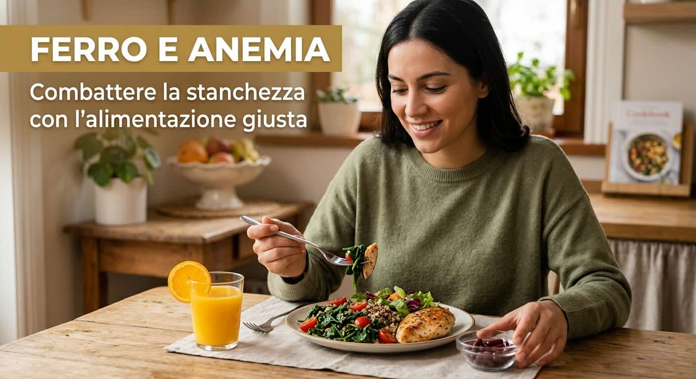 Ferro e anemia: alimenti ricchi di ferro e abbinamenti corretti per assorbirlo