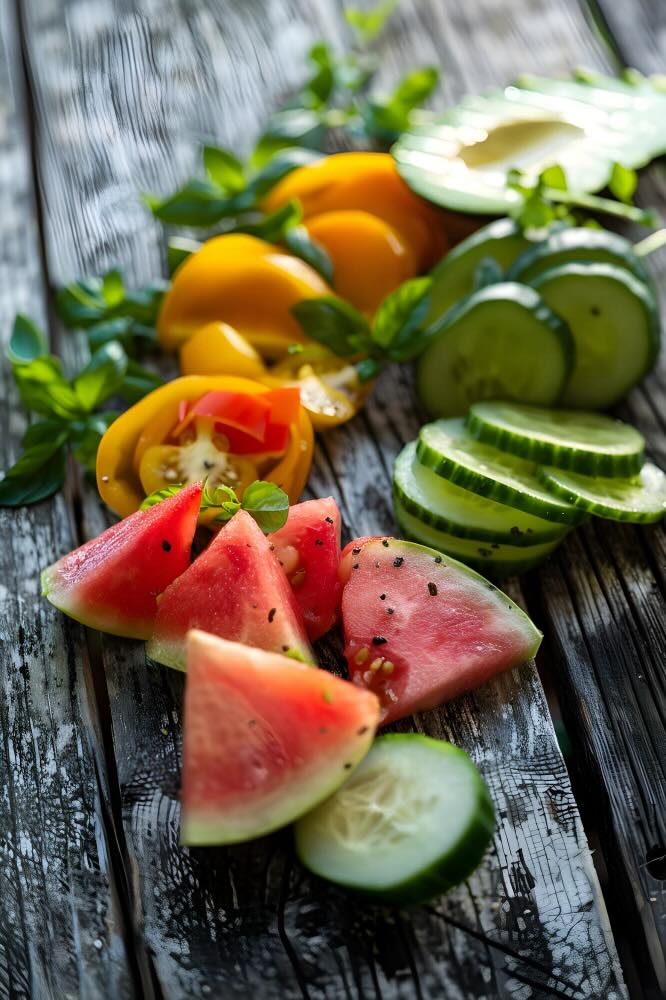 Frutta e verdura di agosto: alternative light per cene estive